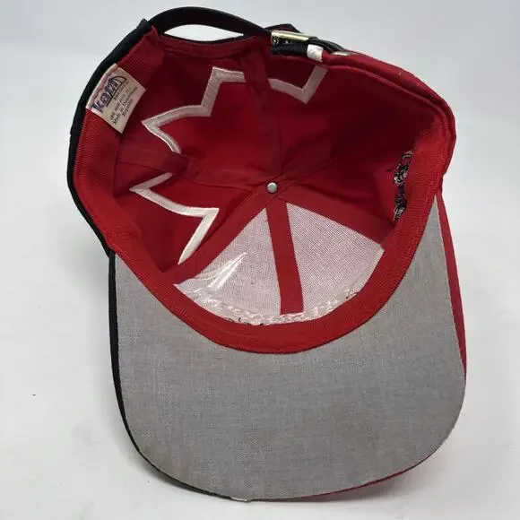 Copenhagen Cowboys Tough Co. Kati Headwear Adj. Sharktooth Red Hat U.S Tobacco